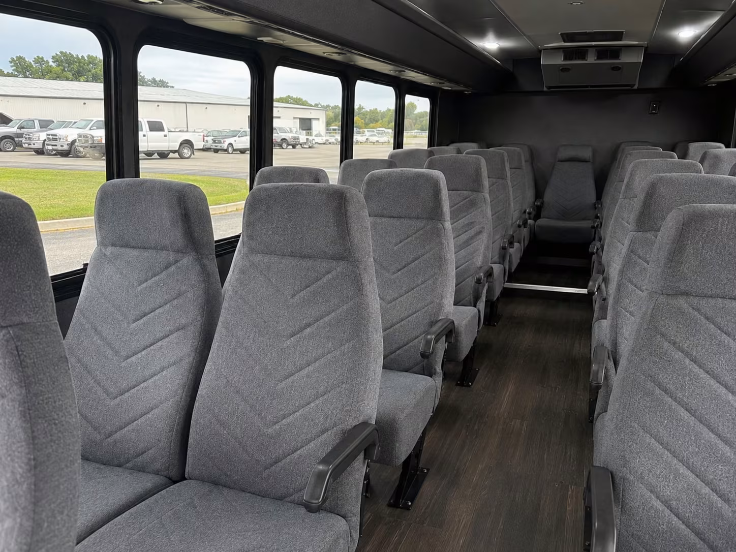 20 passenger minibus interior