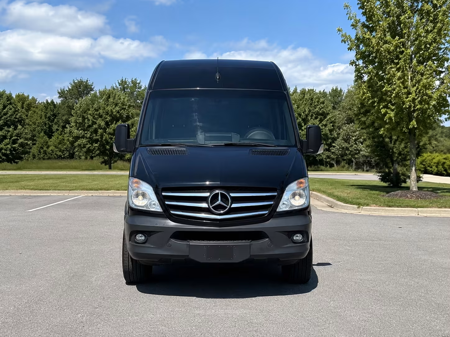 sprinter van with driver