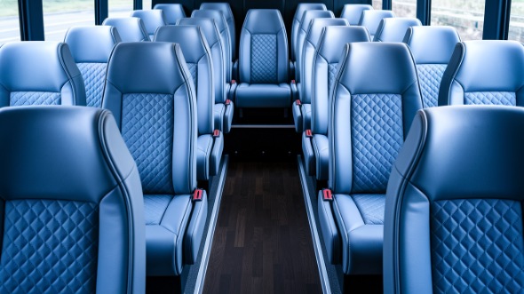 28 passenger minibus interior escondido