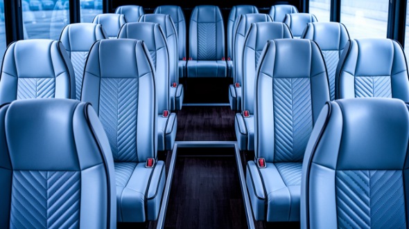 escondido 30 passenger minibus inside