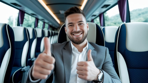 escondido corporate bus rental
