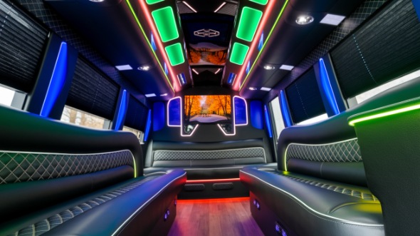 escondido party bus rental inside