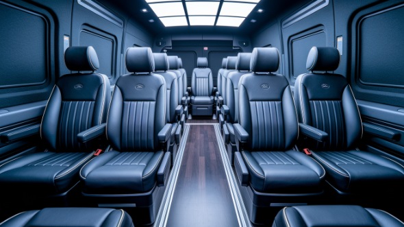 escondido sprinter van with driver rental